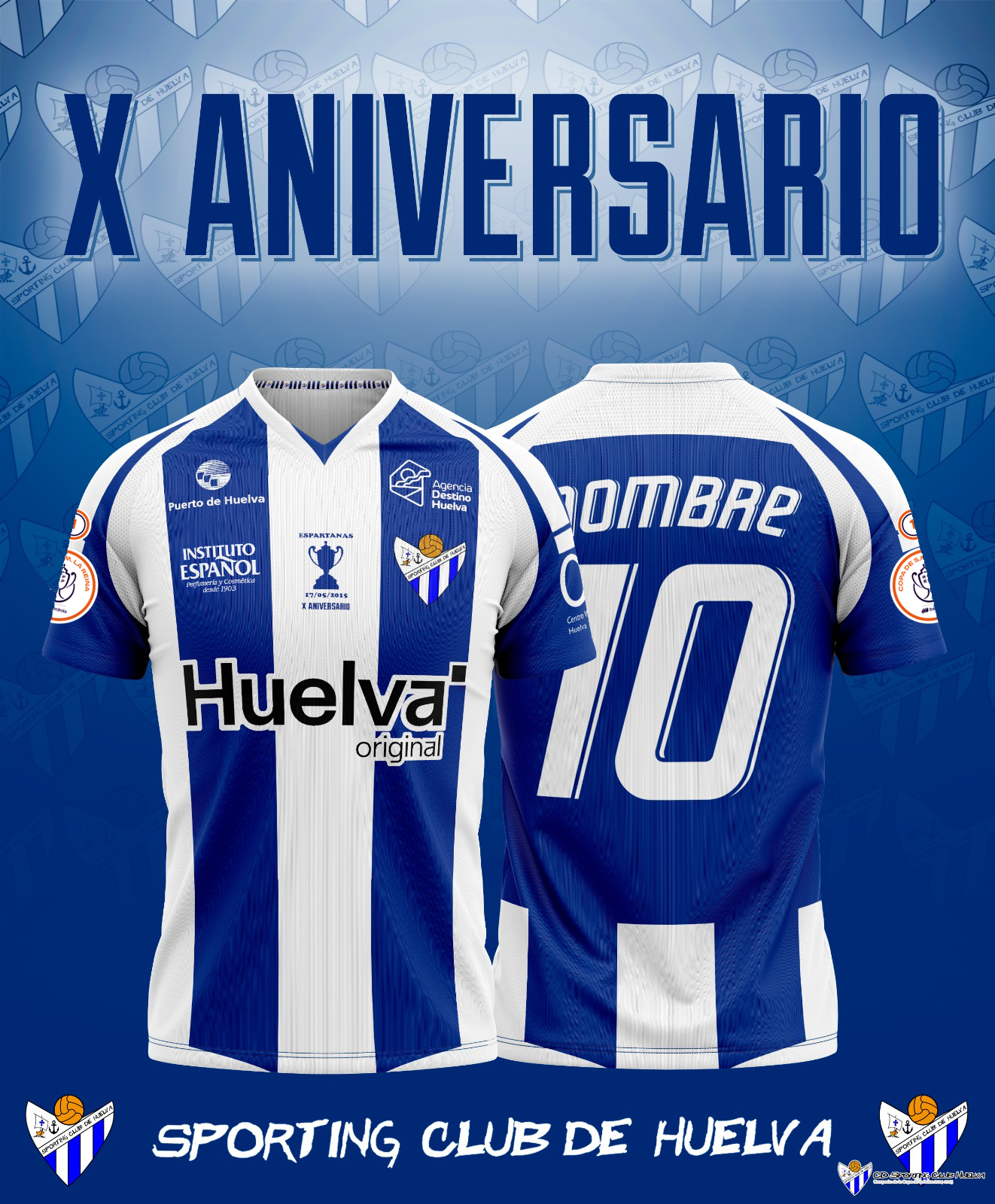 Camiseta Réplica X Aniversario Copa de la Reina